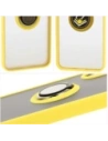 Kup Bizon Case Hybrid Ring Samsung Galaxy A16 4G/5G fumuriu cu un cadru galben - BIZ6679 - {ean13} - Sklep Home Screen