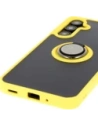 Kup Bizon Case Hybrid Ring Samsung Galaxy A16 4G/5G fumuriu cu un cadru galben - BIZ6679 - {ean13} - Sklep Home Screen