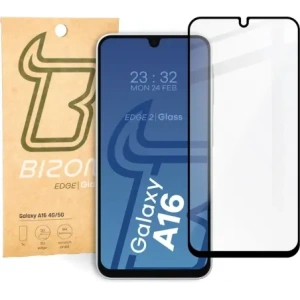 Kup Szkło hartowane Bizon Glass Edge 2 do Samsung Galaxy A16 4G/5G czarna ramka - BIZ6682 - {ean13} - Sklep Home Screen