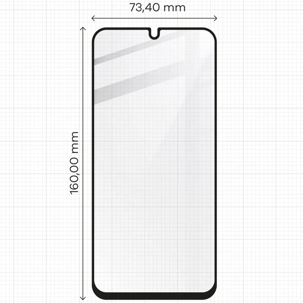 Szkło hartowane Bizon Glass Edge 2 do Samsung Galaxy A16 4G/5G czarna ramka