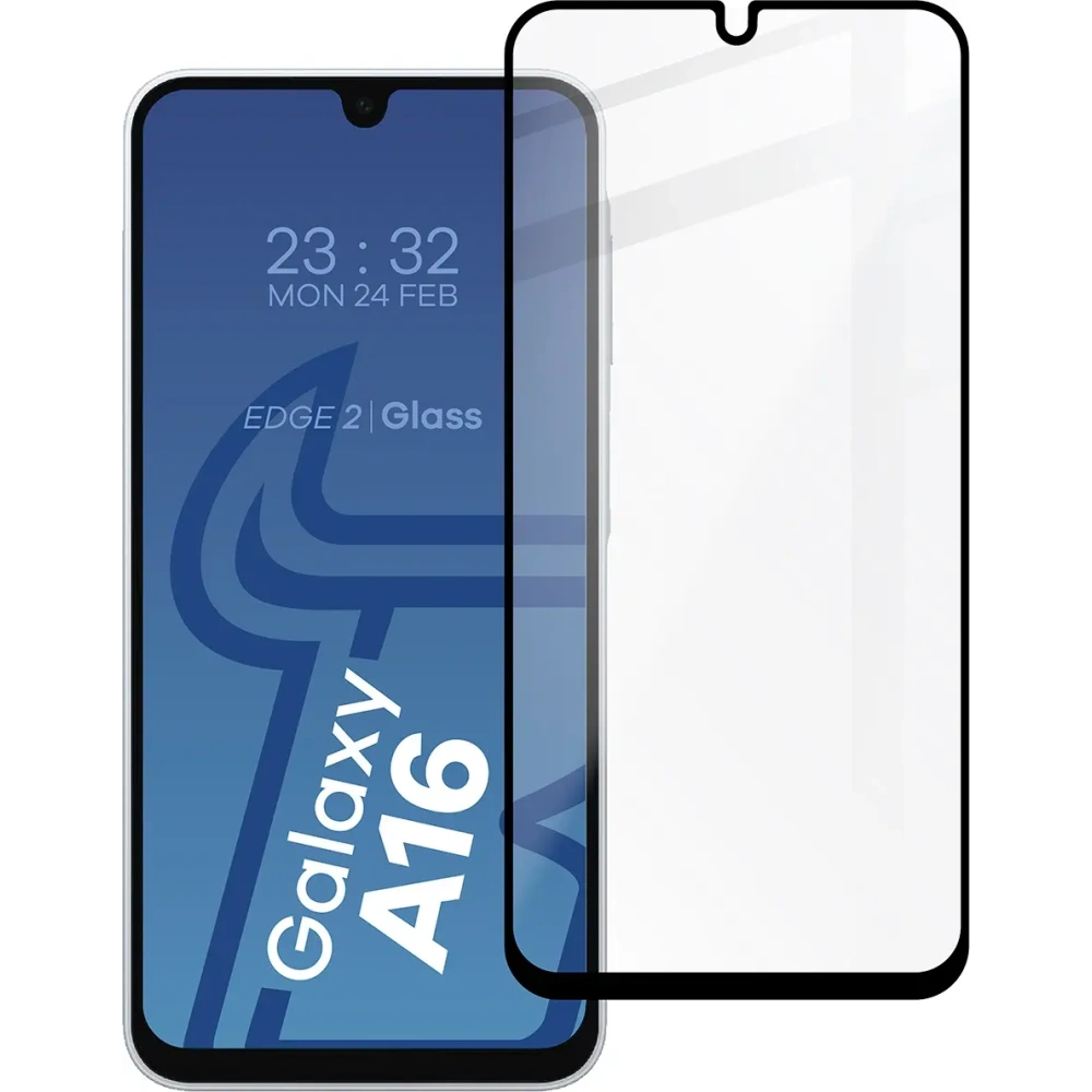Szkło hartowane Bizon Glass Edge 2 do Samsung Galaxy A16 4G/5G czarna ramka