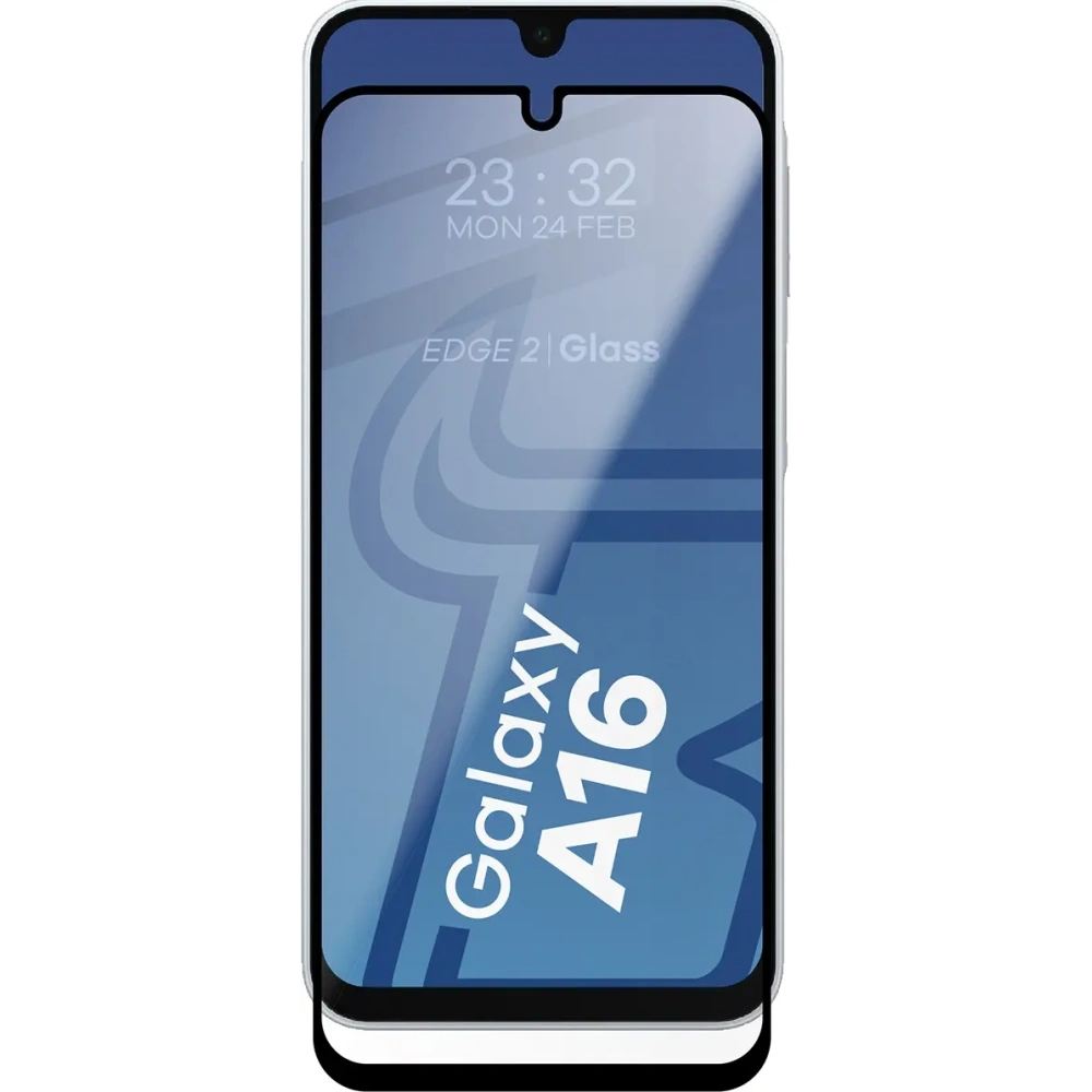 Szkło hartowane Bizon Glass Edge 2 do Samsung Galaxy A16 4G/5G czarna ramka
