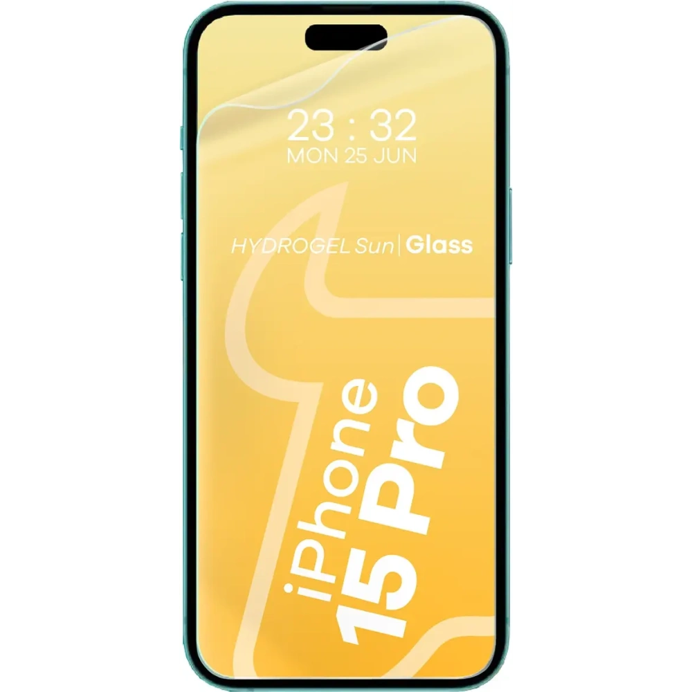 Folia matowa Bizon Glass Hydrogel Sun do Apple iPhone 15 Pro [2 PACK]