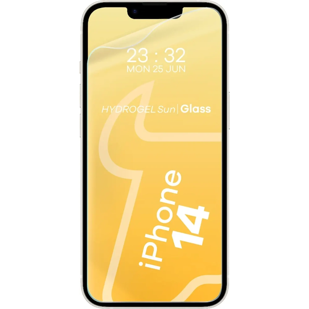 Folia matowa Bizon Glass Hydrogel Sun do Apple iPhone 14 [2 PACK]
