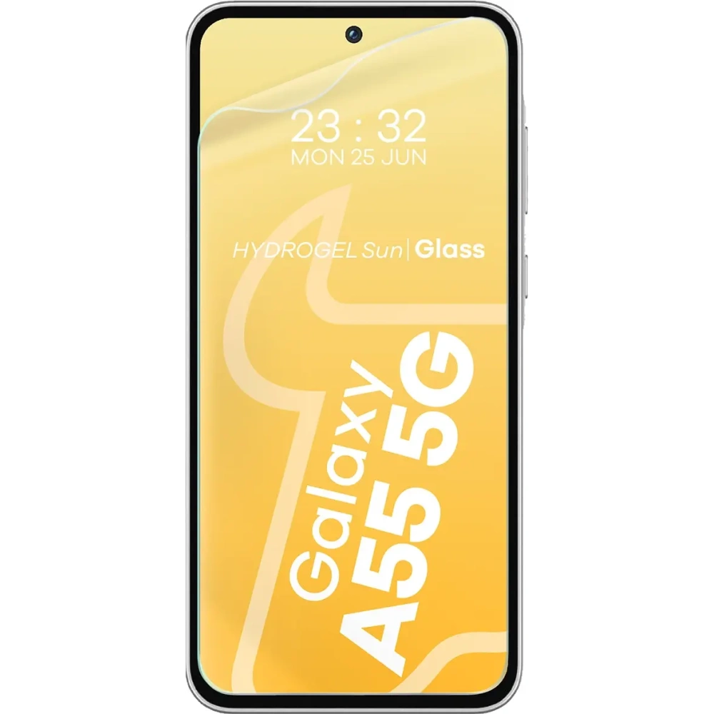 Folia matowa Bizon Glass Hydrogel Sun do Samsung Galaxy A55 5G [2 PACK]