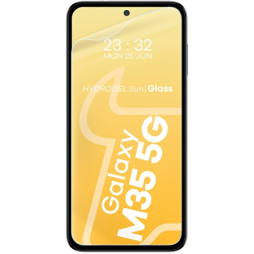 Buy Bizon Glass Hydrogel Sun Samsung Galaxy M35 5G [2 PACK] - BIZ6686 - {ean13} - Home Screen Store Europe
