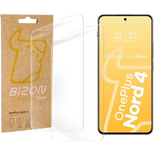 Kup Bizon Glass Hydrogel Sun OnePlus Nord 4 [2 PACK] - BIZ6688 - {ean13} - Sklep Home Screen