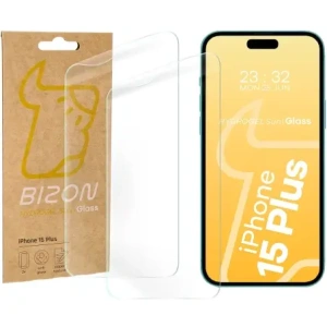 Kup Bizon Glass Hydrogel Nap Apple iPhone 15 Plus [2 CSOMAG] - BIZ6695 - {ean13} - Sklep Home Screen