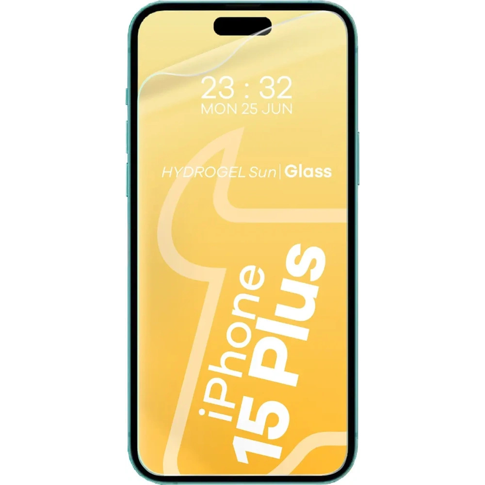 Folia matowa Bizon Glass Hydrogel Sun do Apple iPhone 15 Plus [2 PACK]