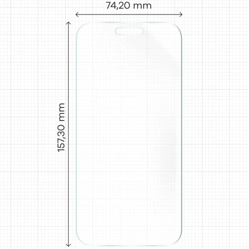 Kup Bizon Glass Hydrogel Nap Apple iPhone 15 Plus [2 CSOMAG] - BIZ6695 - {ean13} - Sklep Home Screen