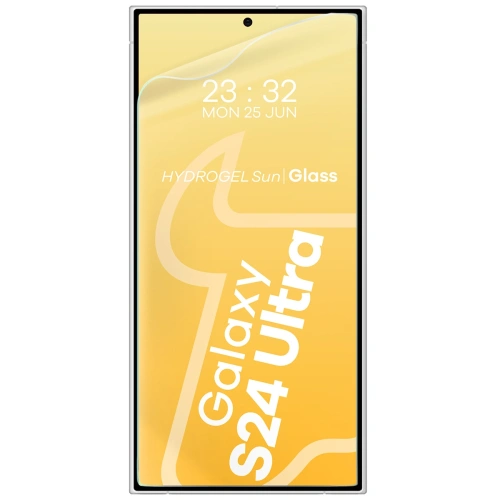 Kup Bizon Glass Hydrogel Soare Samsung Galaxy S24 Ultra [2 PACHET] - BIZ6696 - {ean13} - Sklep Home Screen