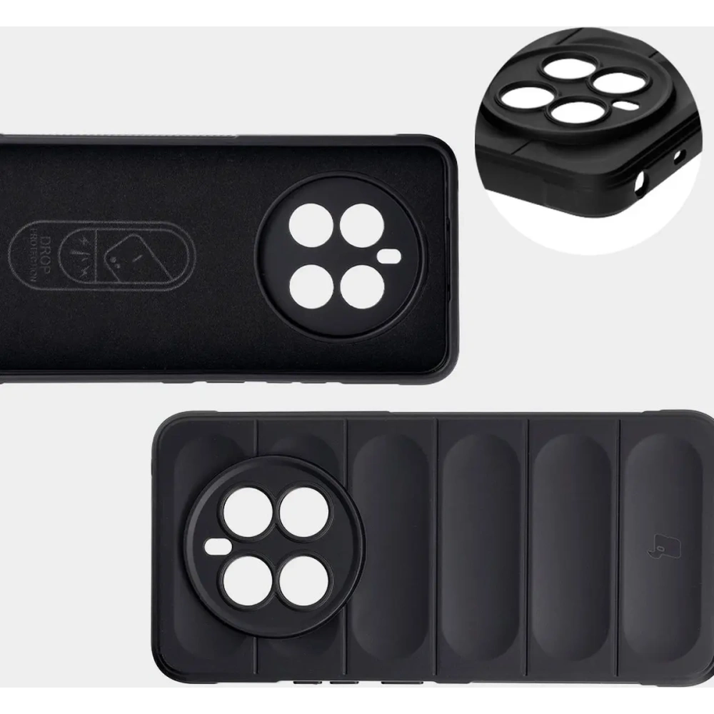 Pancerne etui Bizon Case Tur do Realme 12+ czarne