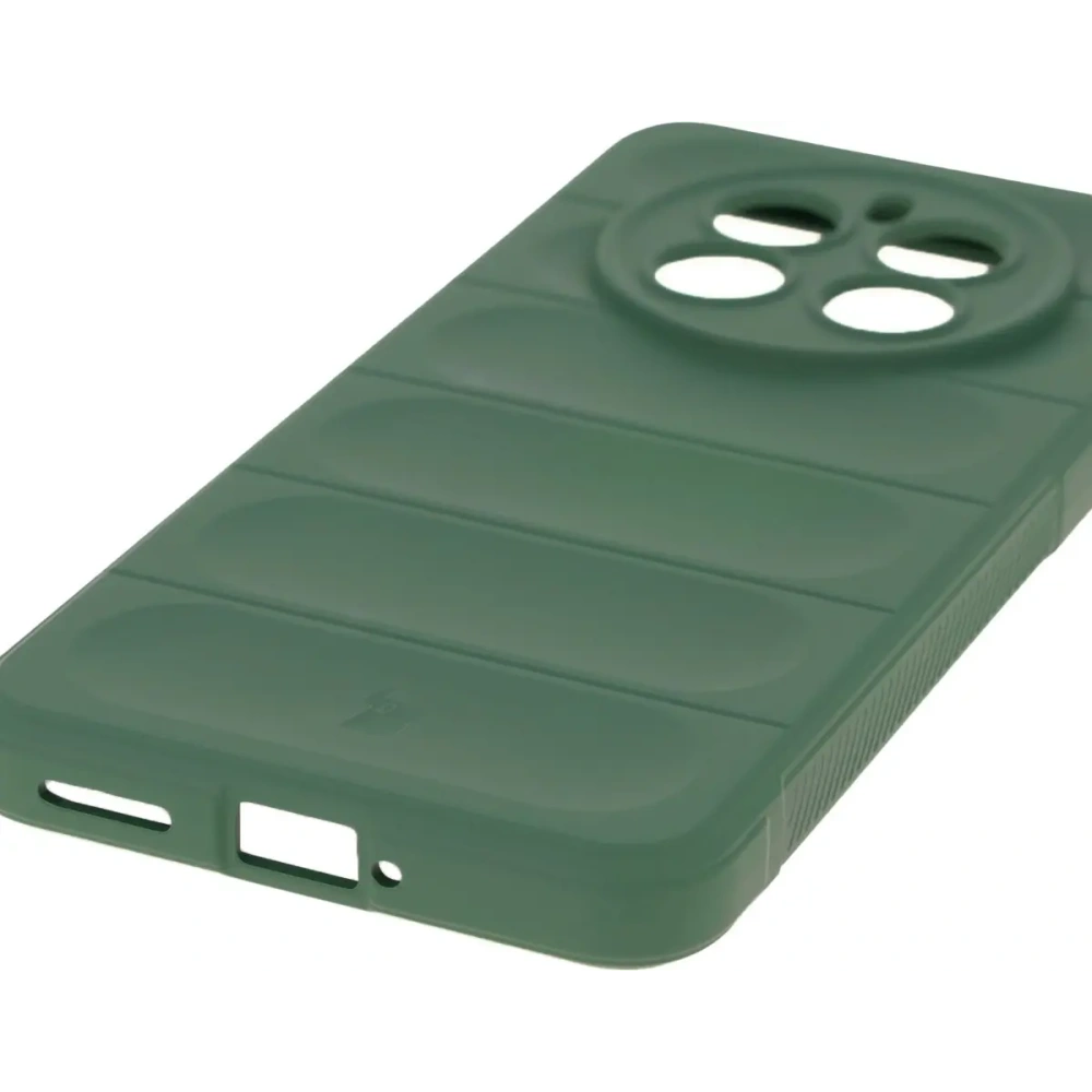 Pancerne etui Bizon Case Tur do Realme 12+ ciemnozielone