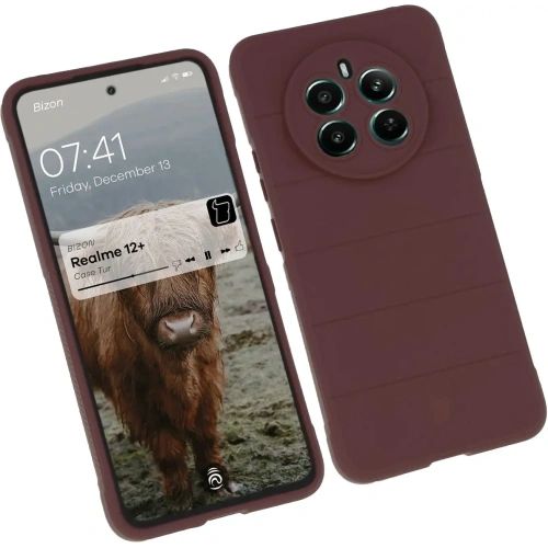 Kup Bizon tok Tur Realme 12+ sötét lila - BIZ6703 - {ean13} - Sklep Home Screen