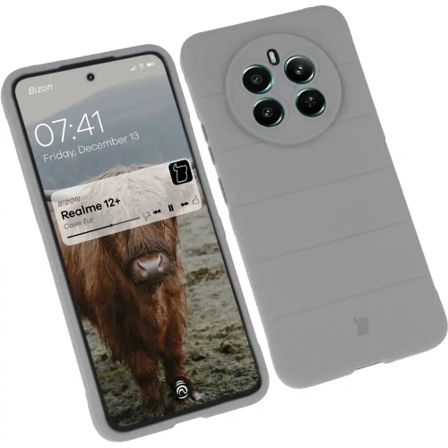 Kup Pancéřové pouzdro Bizon Case Tur pro Realme 12+ světle šedé - BIZ6707 - {ean13} - Sklep Home Screen