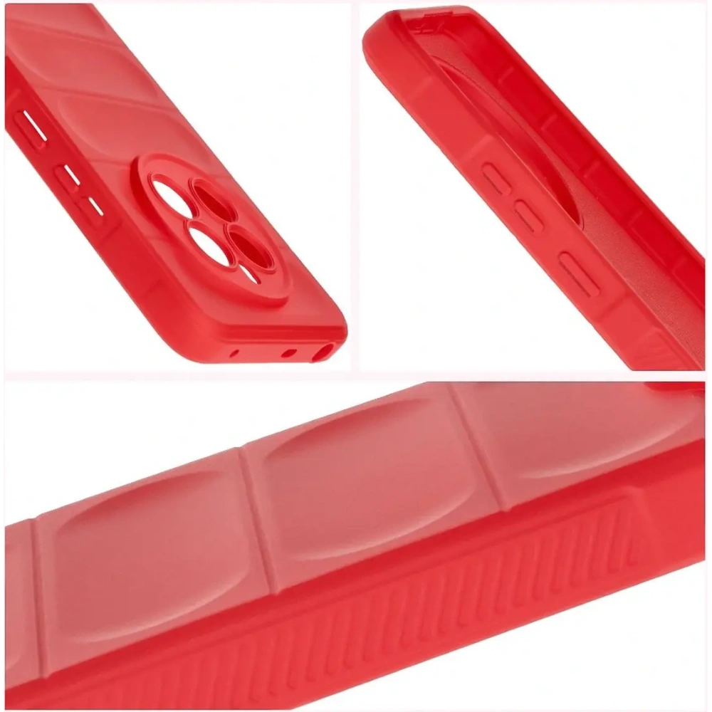 Pancerne etui Bizon Case Tur do Realme 12+ czerwone