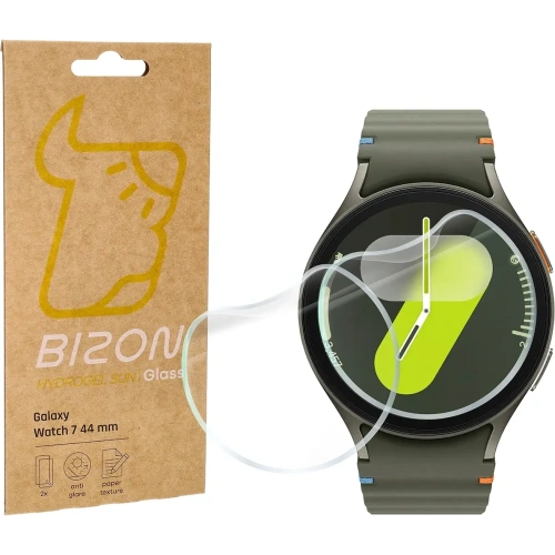 Kup Bizon Glass Watch Hydrogel Soare Samsung Galaxy Watch 7 44 mm [2 PACHET] - BIZ6712 - {ean13} - Sklep Home Screen