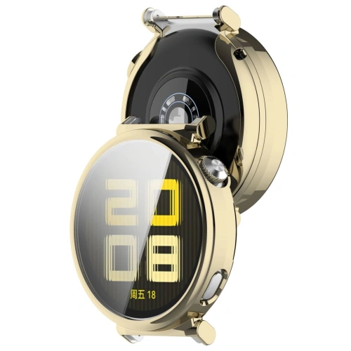 Kup Etui z osłoną ekranu Bizon Case Watch Felipe do Huawei Watch GT 5 41 mm złote - BIZ6716 - {ean13} - Sklep Home Screen