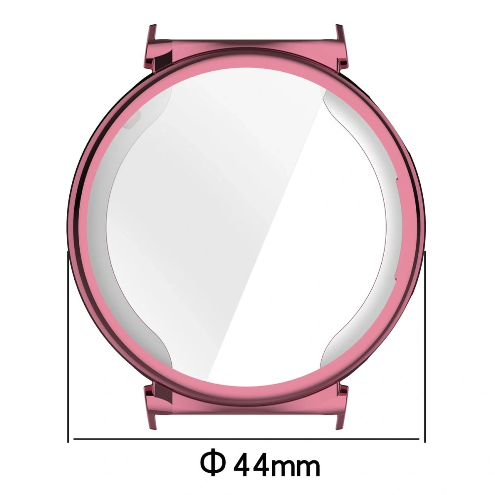 Etui z osłoną ekranu Bizon Case Watch Felipe do Huawei Watch GT 5 41 mm różowe