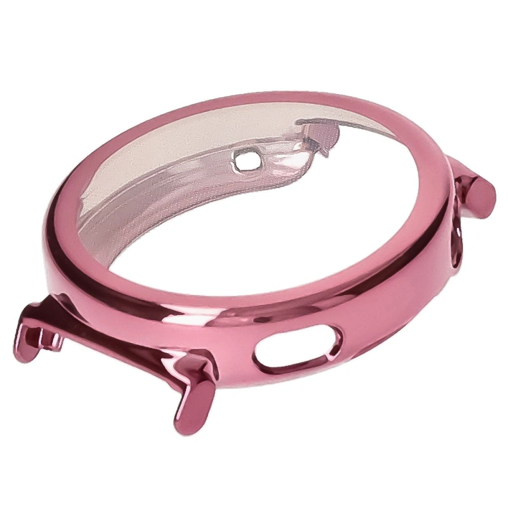 Etui z osłoną ekranu Bizon Case Watch Felipe do Huawei Watch GT 5 41 mm różowe