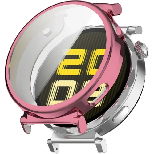 Kup Etui z osłoną ekranu Bizon Case Watch Felipe do Huawei Watch GT 5 41 mm różowe - BIZ6717 - {ean13} - Sklep Home Screen