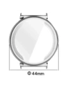 Kup Etui z osłoną ekranu Bizon Case Watch Felipe do Huawei Watch GT 5 41 mm srebrne - BIZ6718 - {ean13} - Sklep Home Screen