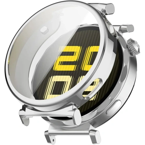 Kup Etui z osłoną ekranu Bizon Case Watch Felipe do Huawei Watch GT 5 41 mm srebrne - BIZ6718 - {ean13} - Sklep Home Screen