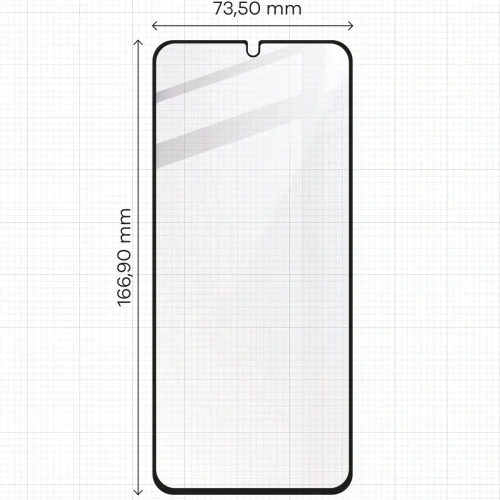 Kup Bizon Glass Edge 2 Xiaomi Redmi 14C 4G / POCO C75 fekete - BIZ6720 - {ean13} - Sklep Home Screen