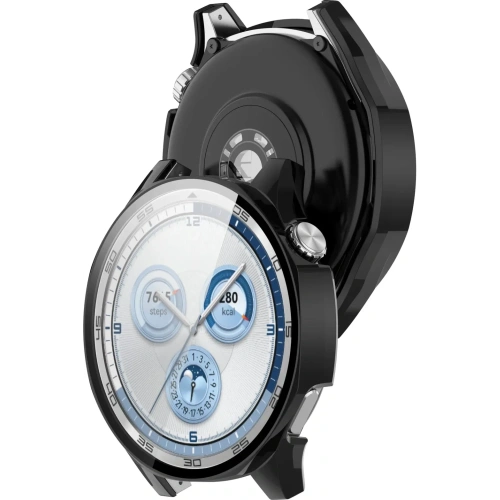 Kup Etui ze szkłem do zegarka Bizon Case+Glass Watch do Huawei Watch GT 5 46 mm czarne - BIZ6721 - {ean13} - Sklep Home Screen