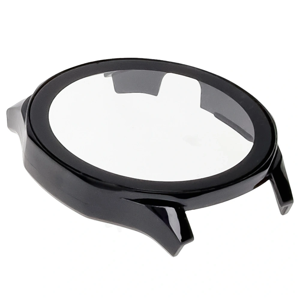 Etui ze szkłem do zegarka Bizon Case+Glass Watch do Huawei Watch GT 5 46 mm czarne