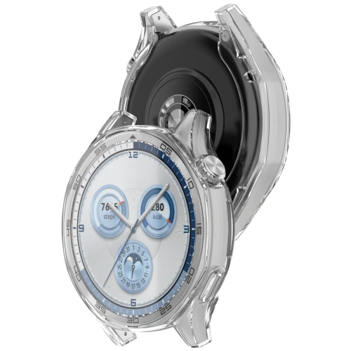 Kup Etui z osłoną ekranu Bizon Case Watch Felipe do Huawei Watch GT 5 46 mm przeźroczyste - BIZ6724 - {ean13} - Sklep Home Screen