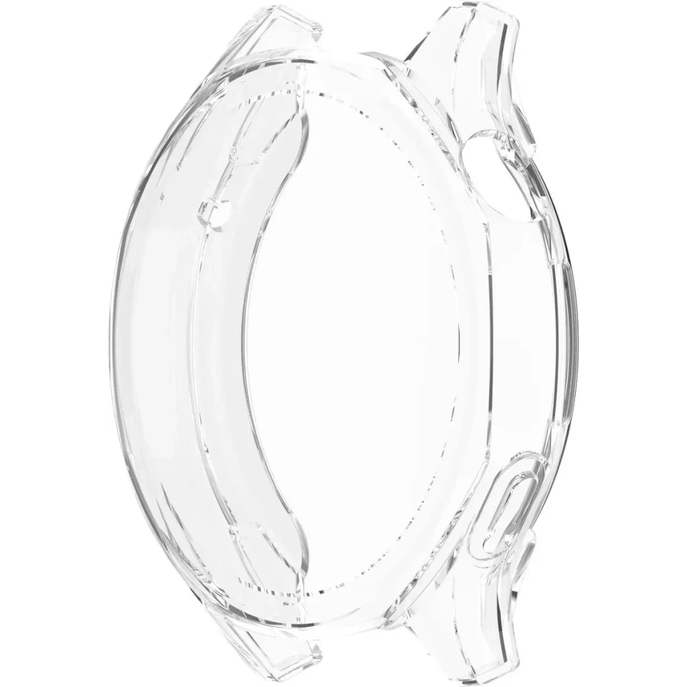 Etui z osłoną ekranu Bizon Case Watch Felipe do Huawei Watch GT 5 46 mm przeźroczyste