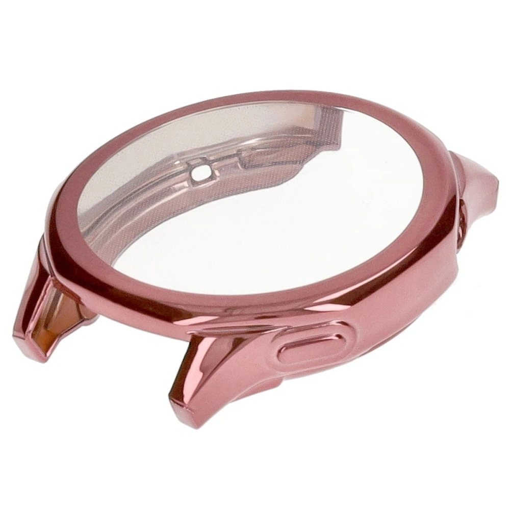 Etui z osłoną ekranu Bizon Case Watch Felipe do Huawei Watch GT 5 46 mm różowe