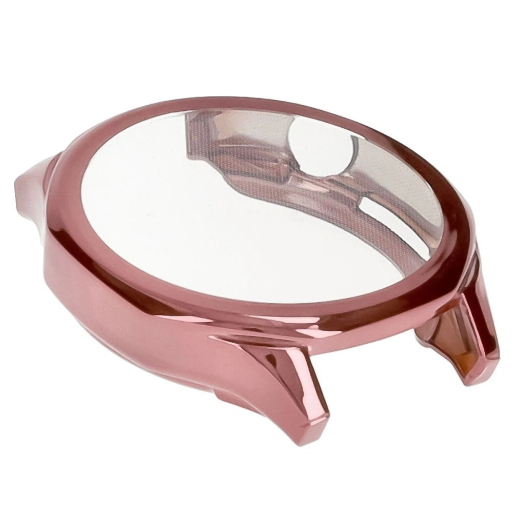 Etui z osłoną ekranu Bizon Case Watch Felipe do Huawei Watch GT 5 46 mm różowe