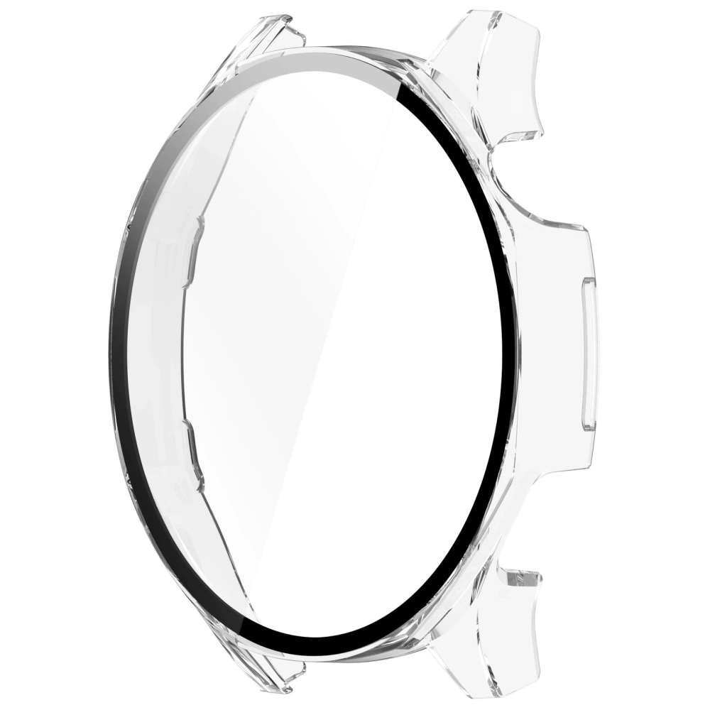 Etui ze szkłem do zegarka Bizon Case+Glass Watch do Huawei Watch GT 5 46 mm przeźroczyste
