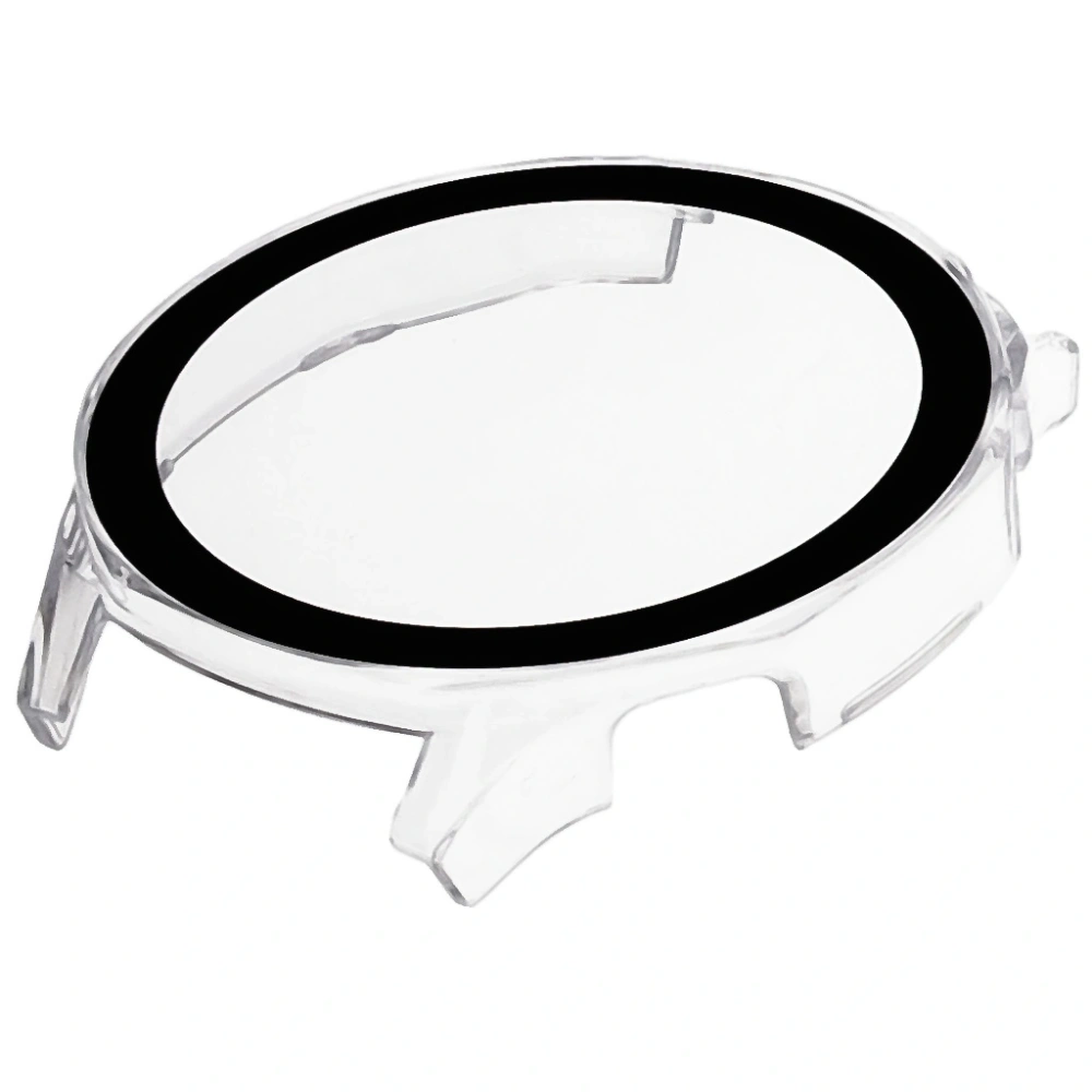 Etui ze szkłem do zegarka Bizon Case+Glass Watch do Huawei Watch GT 5 46 mm przeźroczyste