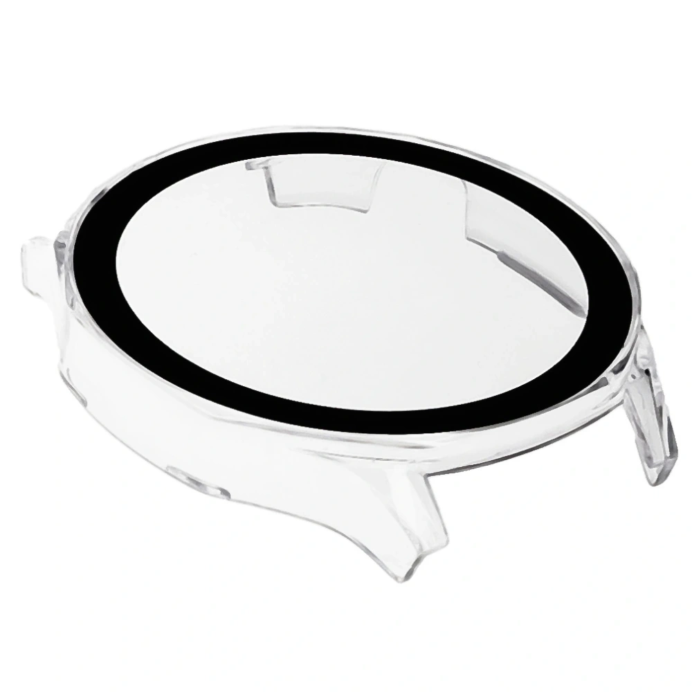 Etui ze szkłem do zegarka Bizon Case+Glass Watch do Huawei Watch GT 5 46 mm przeźroczyste