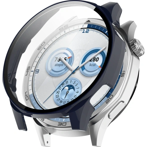 Kup Etui ze szkłem do zegarka Bizon Case+Glass Watch do Huawei Watch GT 5 46 mm niebieskie - BIZ6730 - {ean13} - Sklep Home Screen