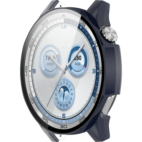 Kup Etui ze skla na hodinky Bizon Case+Glass Watch do Huawei Watch GT 5 46 mm modré - BIZ6730 - {ean13} - Sklep Home Screen
