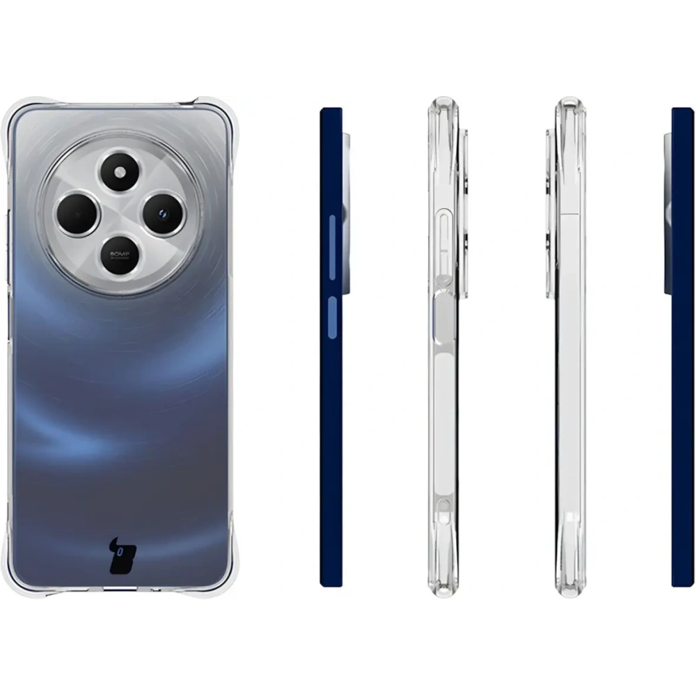 Elastyczne etui Bizon Case Salpa do Xiaomi Redmi 14C 4G / POCO C75 przezroczyste