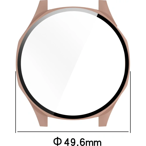 Kup Bizon Case+Glass Óra Huawei Watch GT 5 46 mm rózsaszín - BIZ6733 - {ean13} - Sklep Home Screen