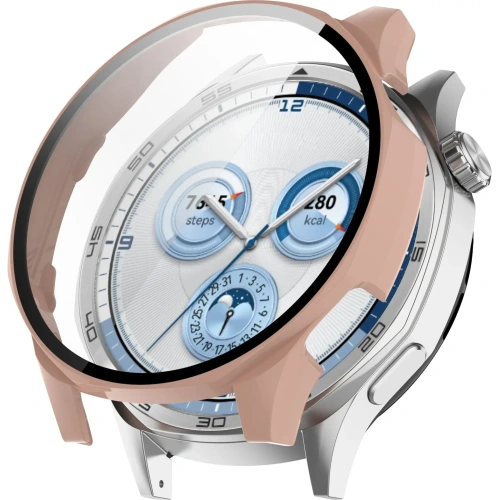 Kup Bizon Case+Glass Óra Huawei Watch GT 5 46 mm rózsaszín - BIZ6733 - {ean13} - Sklep Home Screen