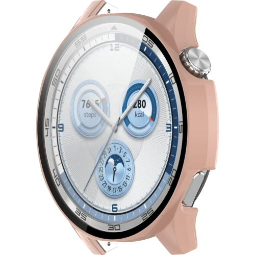 Kup Bizon Case+Glass Óra Huawei Watch GT 5 46 mm rózsaszín - BIZ6733 - {ean13} - Sklep Home Screen