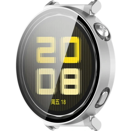 Kup Etui ze szkłem do zegarka Bizon Case+Glass Watch do Huawei Watch GT 5 41 mm satynowo srebrne - BIZ6734 - {ean13} - Sklep Home Screen