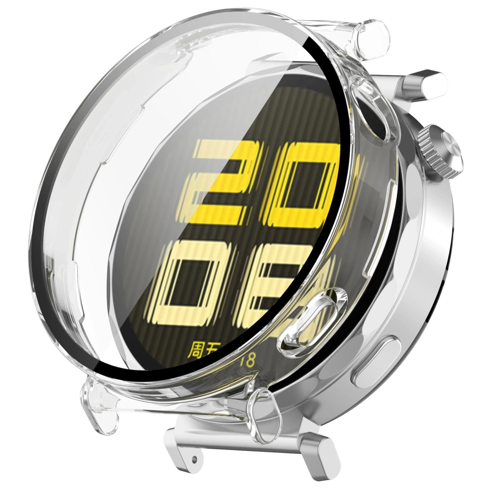 Etui ze szkłem do zegarka Bizon Case+Glass Watch do Huawei Watch GT 5 41 mm przeźroczyste