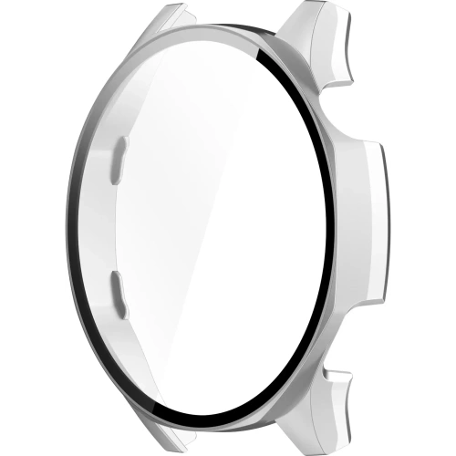 Kup Bizon Case+Glass Watch Huawei Watch GT 5 46 mm argintiu satinat - BIZ6738 - {ean13} - Sklep Home Screen