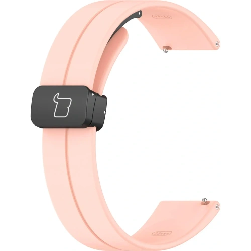 Kup Silikonowy pasek Bizon Strap Watch Silicone 22 mm do smartwatcha różowy - BIZ6739 - {ean13} - Sklep Home Screen
