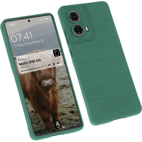 Kup Pancerne etui Bizon Case Tur do Motorola Moto G85 5G ciemnozielone - BIZ6741 - {ean13} - Sklep Home Screen