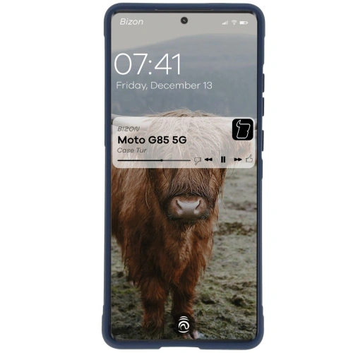 Kup Bizon Case Tur Motorola Moto G85 5G sötétkék - BIZ6744 - {ean13} - Sklep Home Screen