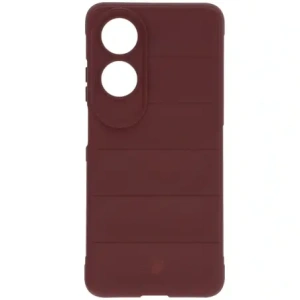Pancerne etui Bizon Case Tur do Oppo A60 4G ciemnofioletowe